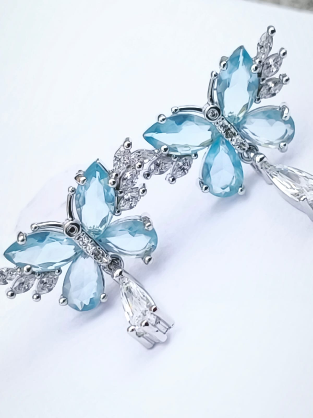Aretes - Mariposas de Cristal