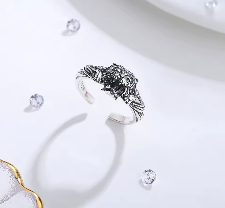 Anillo León de la antigua Roma - Image 2