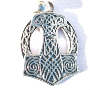 Dije Vikingo Martillo con Nudos