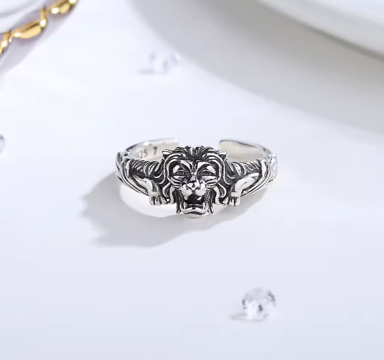 Anillo León de la antigua Roma - Image 3