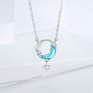Collar Historia - Luna y estrella