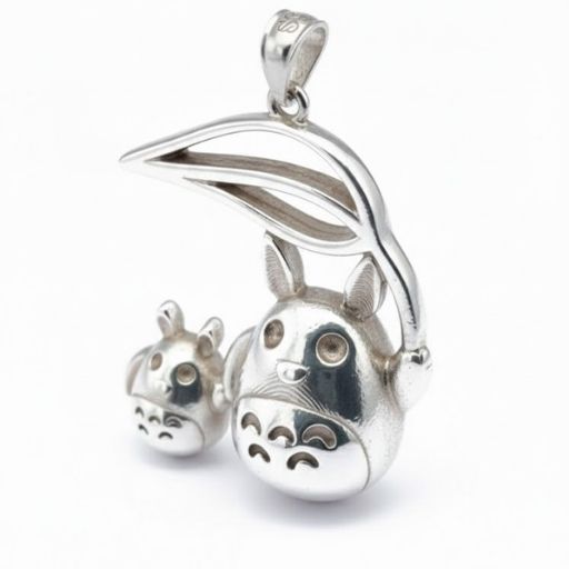 Totoro con Amigo en Plata - Image 2