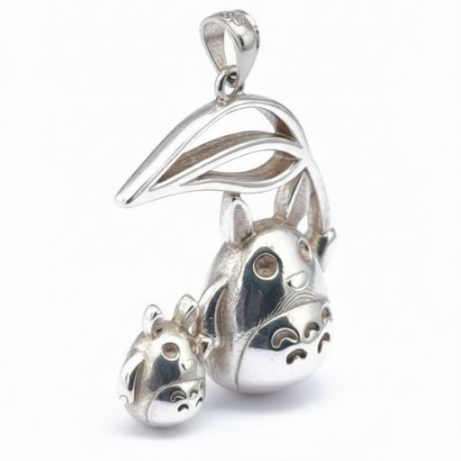 Totoro con Amigo en Plata - Image 3