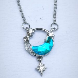 Collar Historia - Luna y estrella