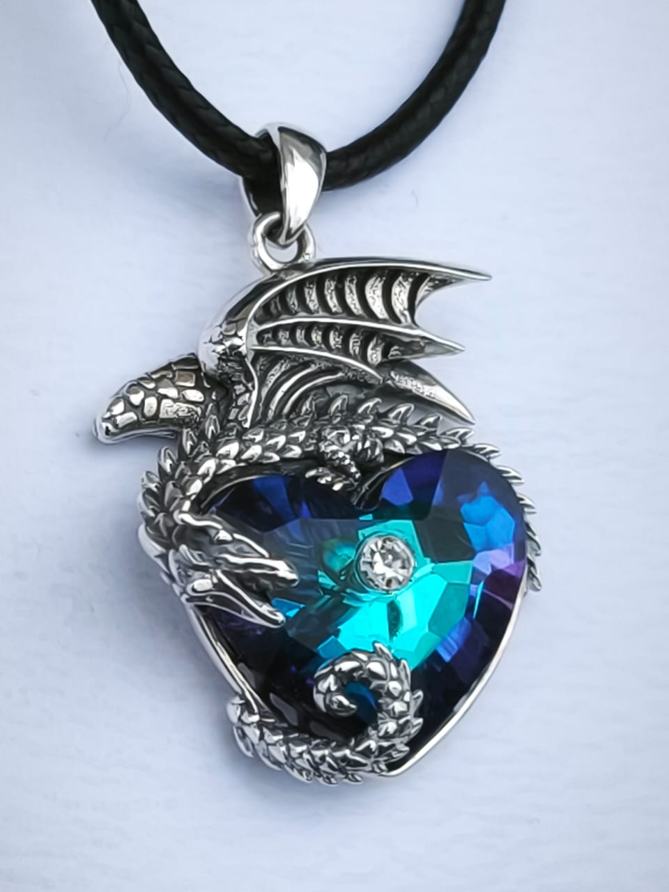 Dije Cristal Dragón del Amor