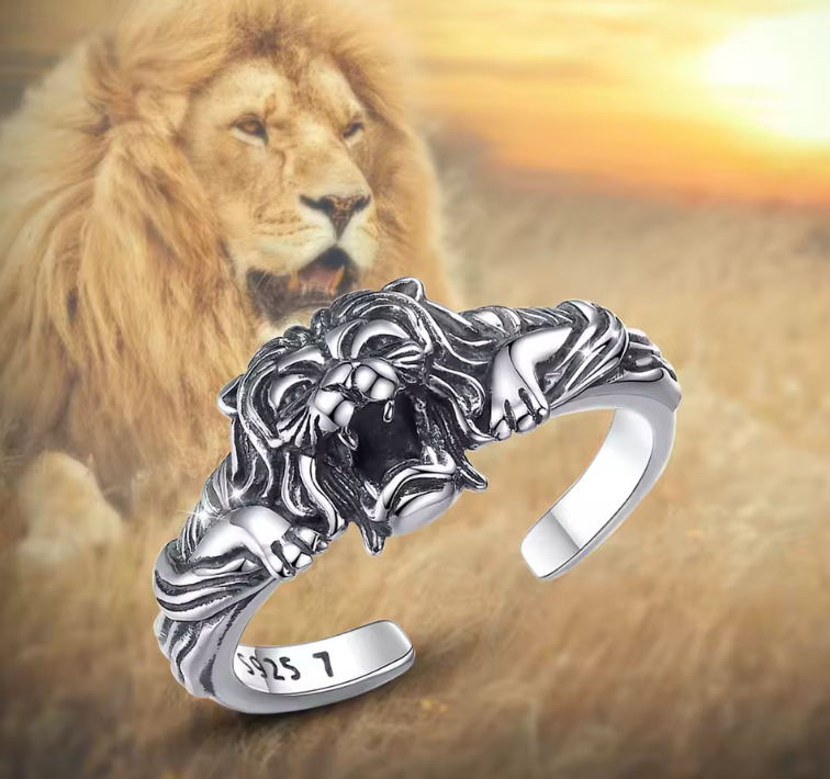 Anillo León de la antigua Roma - Image 5