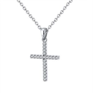 Collar Familia - Dije Cruz de Plata 925
