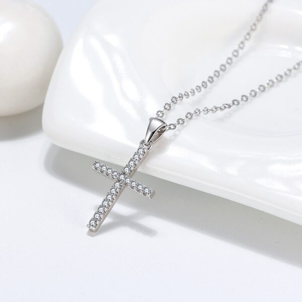 Collar Familia - Dije Cruz de Plata 925 - Image 6