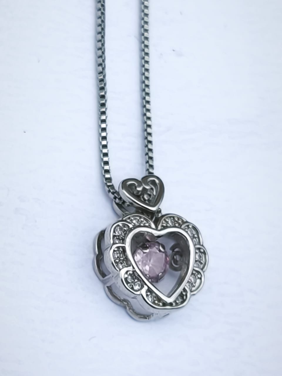 Collar Corazón de cristal - Image 2