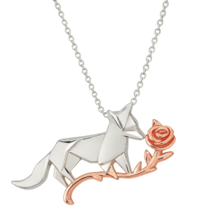 Collar Zorro Con Rosa Principito