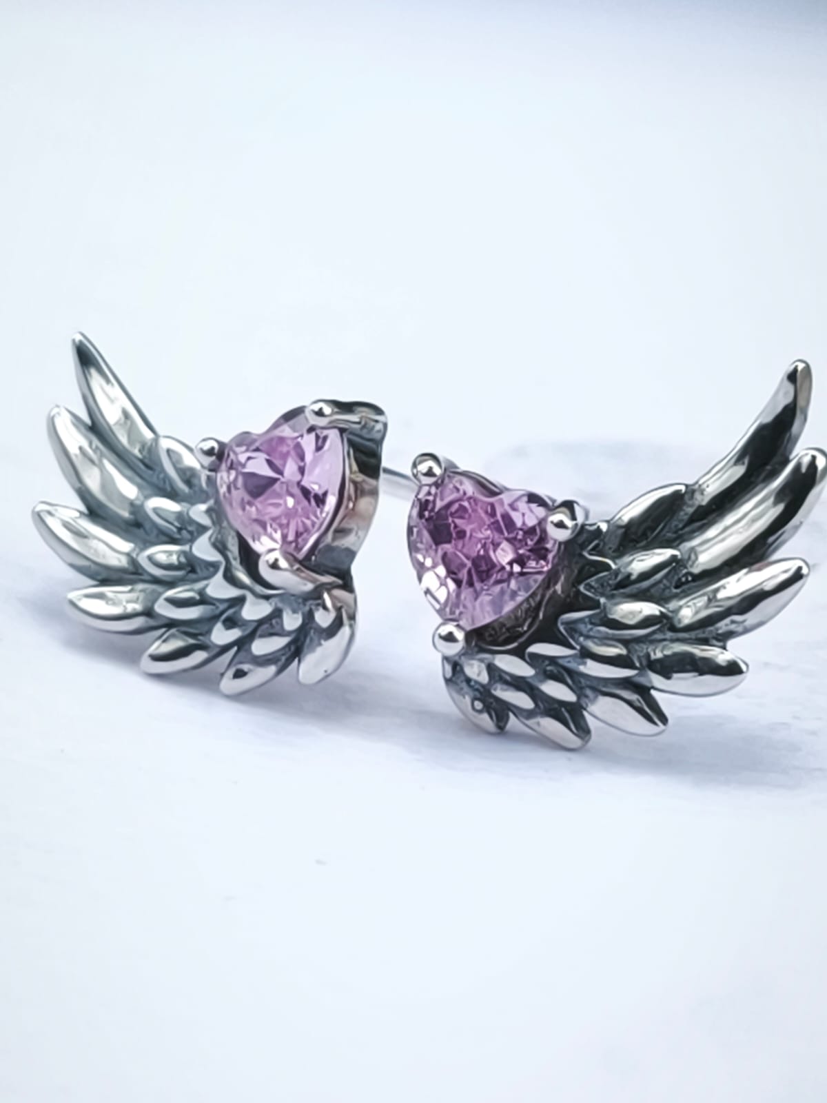 Aretes Corazón Sakura Card Captor