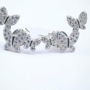 Danmei Arete Mariposa Plateada