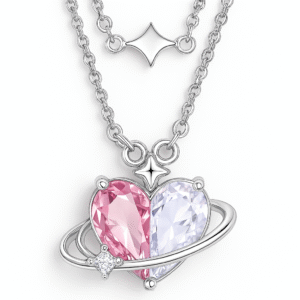 Collar Corazón ChibI Moon