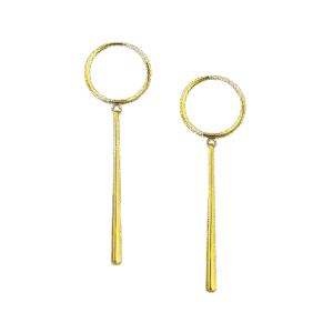 Aretes Punta larga sencilos
