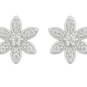 Aretes Flor Simple