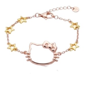 Brazalete - Hello Kity con Estrellitas