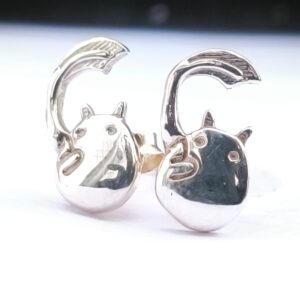 Aretes - Totoro con Hojas