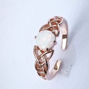 Anillo - Wicca - Piedra Lunar