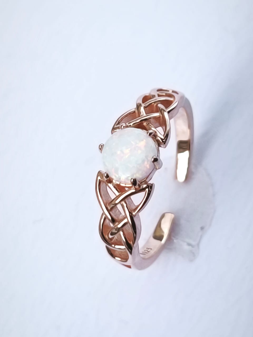 Anillo - Wicca - Piedra Lunar