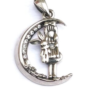 Dije - Alicia con el Conejo