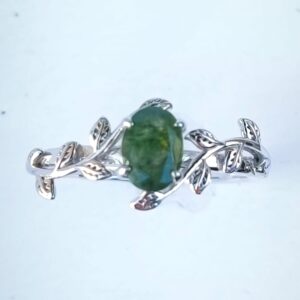 Princesas - Anillo - Ramas con Agata