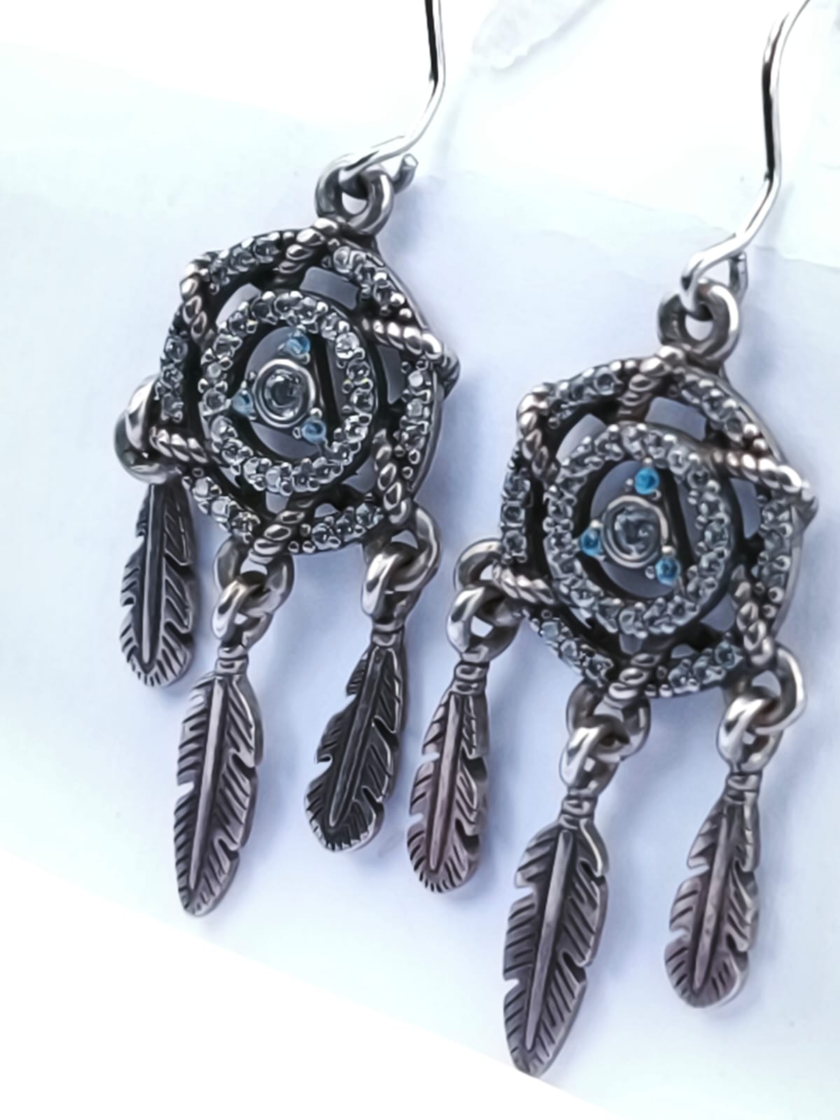 Aretes Mandala Azul - Image 2