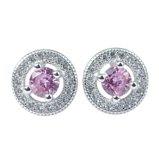 Aretes Flor De Cerezo