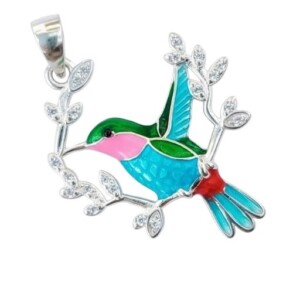 Dije Colibri Multicolor