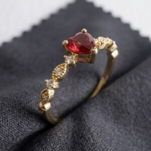 Anillo Promesa Dorada